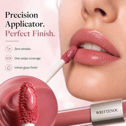 Perfect Twin Lip — Dual-Ended Liquid Lipstick with Velvet Matte Color and Glossy Shine