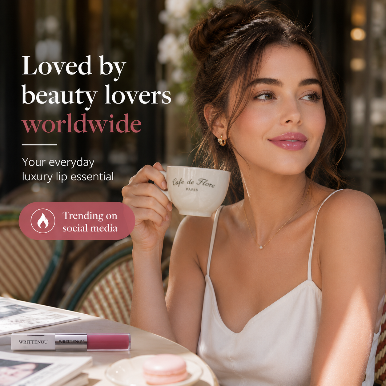 Perfect Twin Lip — Dual-Ended Liquid Lipstick with Velvet Matte Color and Glossy Shine