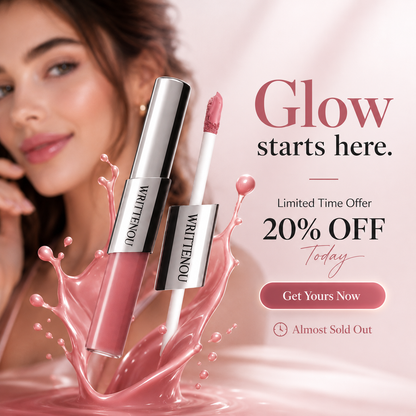 Perfect Twin Lip — Dual-Ended Liquid Lipstick with Velvet Matte Color and Glossy Shine