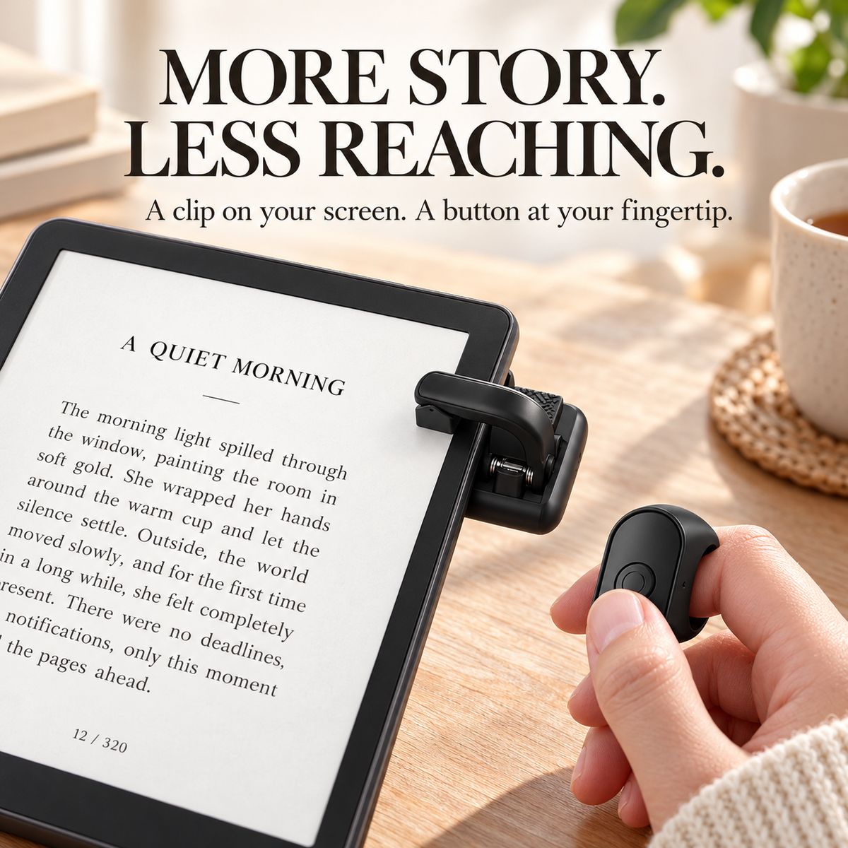2026🔥 HOT SALE50K+ SOLD! 50% OFF!🔥Hands-free phone stand + Bluetooth remote. Portrait & landscape mode. Wireless Page Turner, CameraShutter Video Recording for iOSAndroid, Phone Selfie Accessory, Gifts for Men Women,