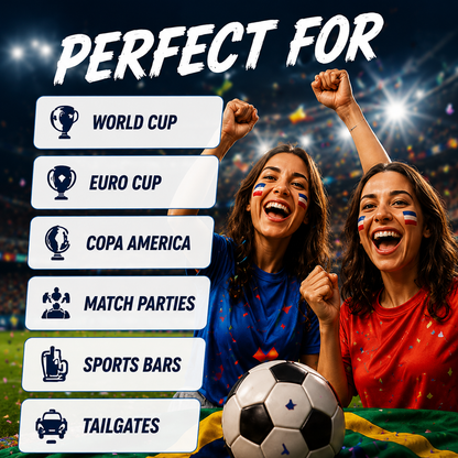 12 Colors Fan Nail Art Pens | Water Based Quick Dry Flag Marker for Soccer Supporters Match Day DIY Nail Decor